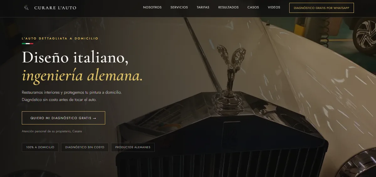 Sitio de Curare l'Auto