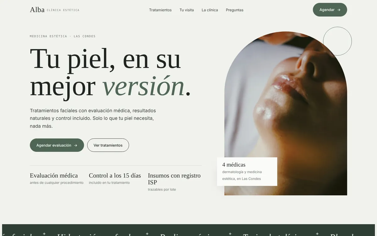 Concepto Clínica Alba Estética