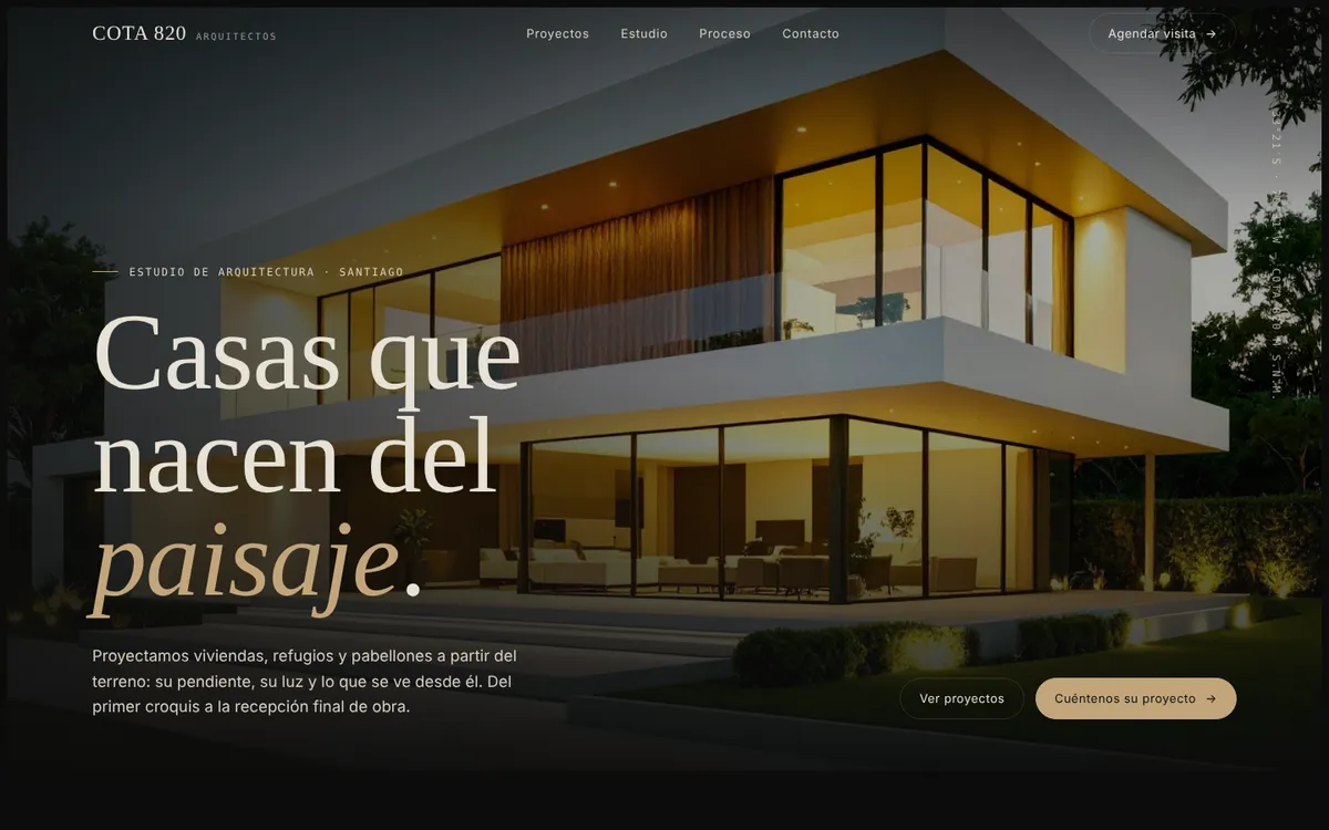 Concepto COTA 820 Arquitectos